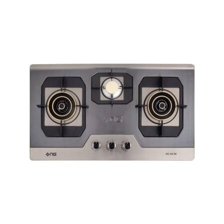Nasgas DG-346 BK 3 Burners Kitchen Hob