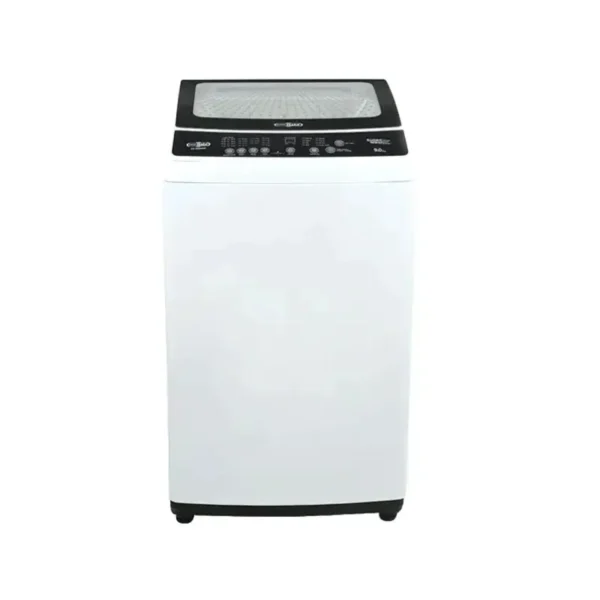 Super Asia SA-809 PG Glass White 9KG Top Load Washing Machine