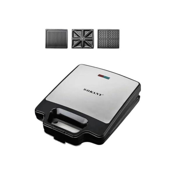 Sokany sk-852 Maker Sandwich 3 in 1 Large