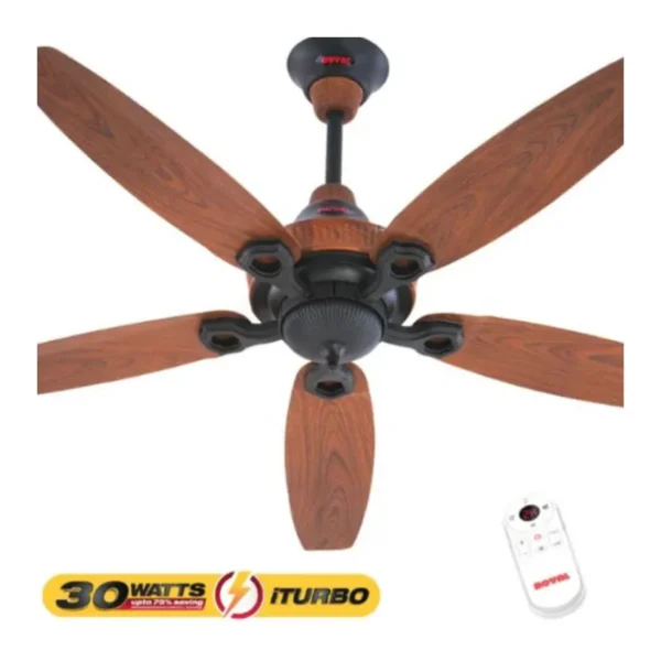 Royal Ceiling Fan Decorum 5-blade 30-Watt Turbo SE